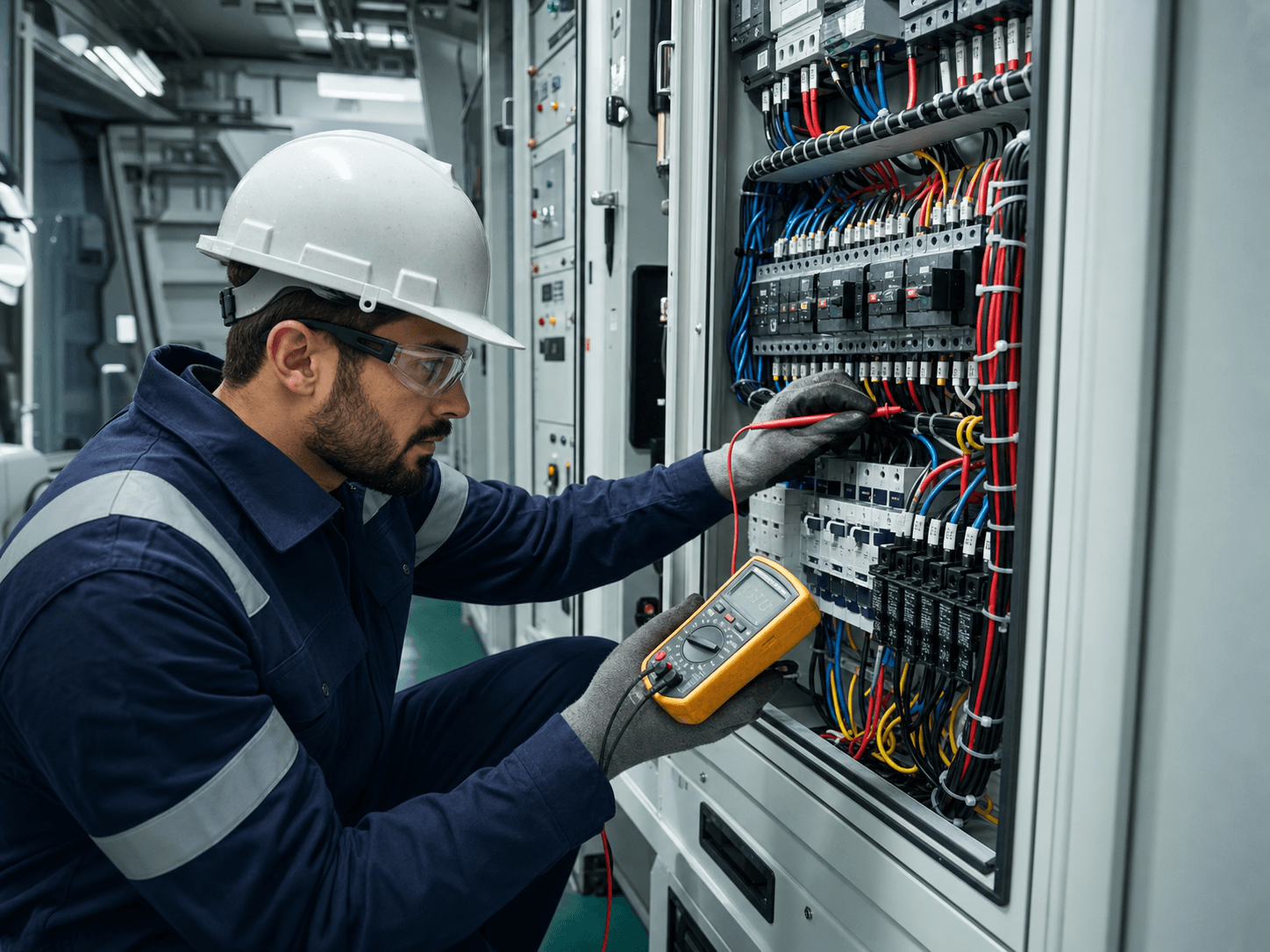 Electrical Works and Troubleshooting marine service in Dubai UAE